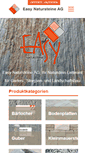 Mobile Screenshot of easynatursteine.ch